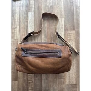 Y2K Designer Marni Lambskin Leather Sling Hobo Bag